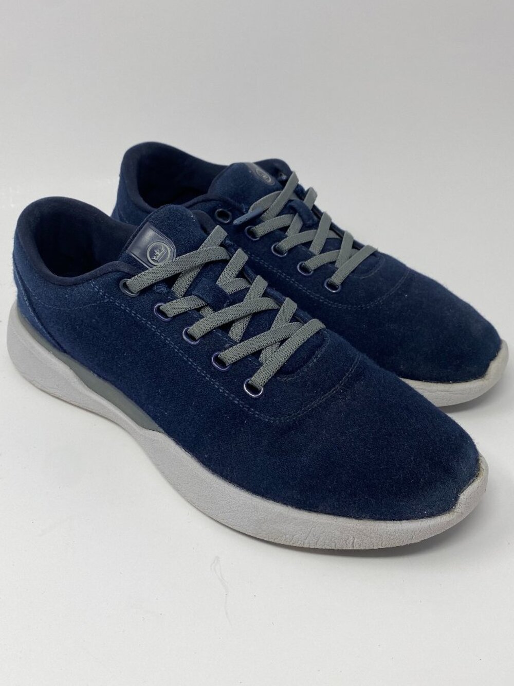 Peter Millar Glide Performance Wool Sneakers Shoes Mens 8.5 Blue MF23EF05
